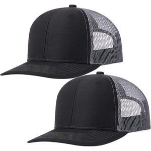 Men Mesh Snap Back Trucker Hat